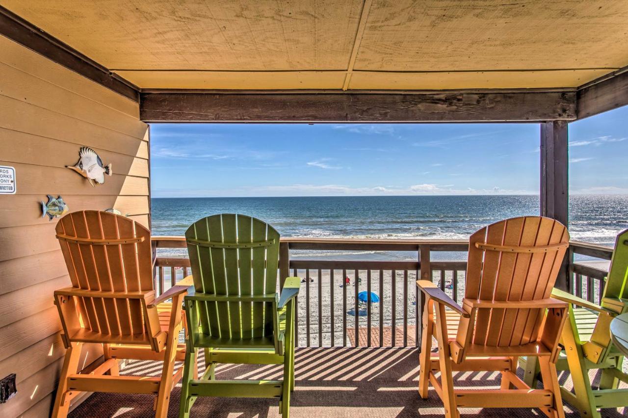 Beach Lovers Haven Oceanfront Condo With Pool! Myrtle Beach Exterior foto